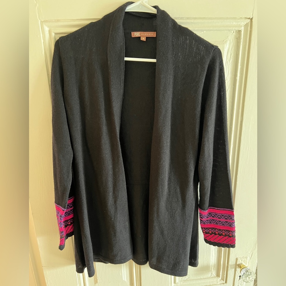 Pure Alpaca cardigan size S